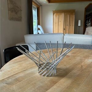 Vintage 80’s Chrome Fruit Bowl